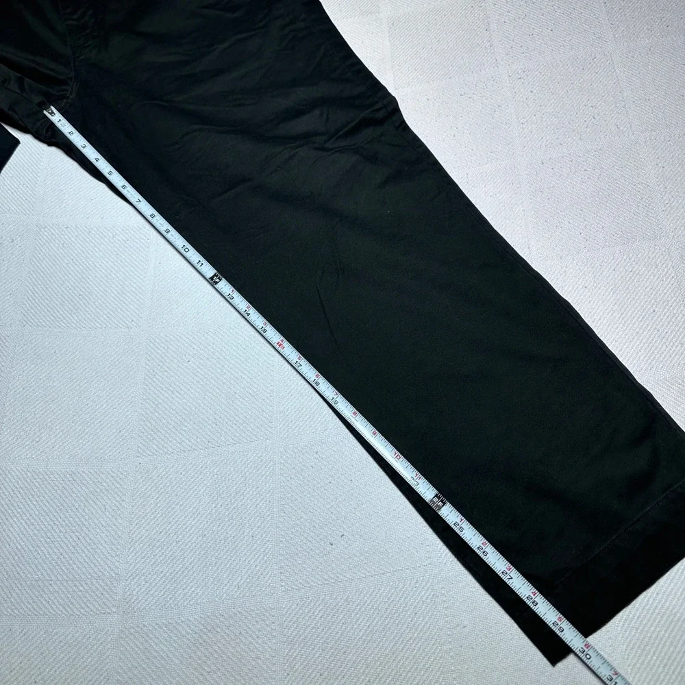Polo Ralph Lauren Chino Pants Mens 40x30 Stretch Straight Fit Cotton Twill Black